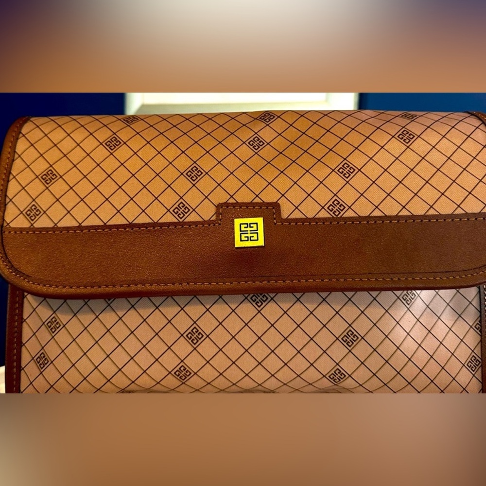 Givenchy Brown and Tan Clutch